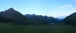 Archived image Webcam Kühtai - Chair lift Wiesbergbahn 05:00