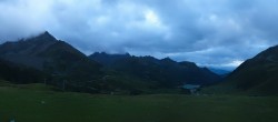 Archived image Webcam Kühtai - Chair lift Wiesbergbahn 19:00