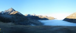 Archived image Webcam Kühtai - Chair lift Wiesbergbahn 07:00
