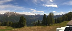 Archived image Webcam Fassa Valley Pian Pecei-Pra Martin lift 13:00