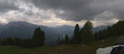 Archiv Foto Webcam Fassatal: Pian Pecei-Pra Martin 19:00