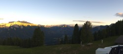 Archiv Foto Webcam Fassatal: Pian Pecei-Pra Martin 19:00