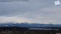 Archiv Foto Webcam Bad Endorf - Blick über den Simssee auf Wendelstein 07:00