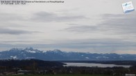 Archiv Foto Webcam Bad Endorf - Blick über den Simssee auf Wendelstein 09:00