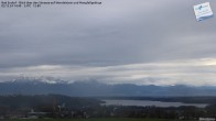 Archiv Foto Webcam Bad Endorf - Blick über den Simssee auf Wendelstein 13:00