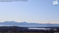 Archiv Foto Webcam Bad Endorf - Blick über den Simssee auf Wendelstein 13:00