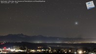 Archiv Foto Webcam Bad Endorf - Blick über den Simssee auf Wendelstein 01:00