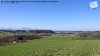 Archived image Webcam Bad Endorf - Simssee - View to Wendelstein 09:00