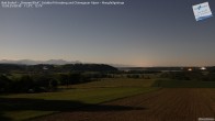 Archiv Foto Webcam Bad Endorf - Blick über den Simssee auf Wendelstein 23:00