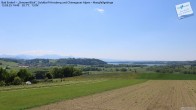 Archiv Foto Webcam Bad Endorf - Blick über den Simssee auf Wendelstein 13:00
