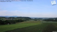 Archiv Foto Webcam Bad Endorf - Blick über den Simssee auf Wendelstein 05:00