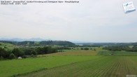 Archiv Foto Webcam Bad Endorf - Blick über den Simssee auf Wendelstein 13:00