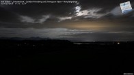 Archiv Foto Webcam Bad Endorf - Blick über den Simssee auf Wendelstein 23:00