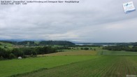 Archiv Foto Webcam Bad Endorf - Blick über den Simssee auf Wendelstein 13:00