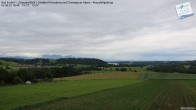 Archiv Foto Webcam Bad Endorf - Blick über den Simssee auf Wendelstein 17:00