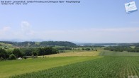 Archiv Foto Webcam Bad Endorf - Blick über den Simssee auf Wendelstein 11:00