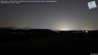 Archiv Foto Webcam Bad Endorf - Blick über den Simssee auf Wendelstein 23:00