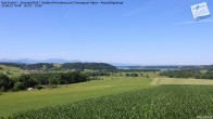 Archiv Foto Webcam Bad Endorf - Blick über den Simssee auf Wendelstein 09:00