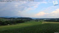 Archiv Foto Webcam Bad Endorf - Blick über den Simssee auf Wendelstein 06:00