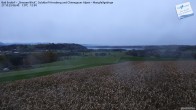 Archived image Webcam Bad Endorf - Simssee - View to Wendelstein 05:00