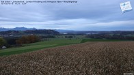 Archiv Foto Webcam Bad Endorf - Blick über den Simssee auf Wendelstein 06:00