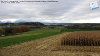 Archiv Foto Webcam Bad Endorf - Blick über den Simssee auf Wendelstein 13:00