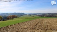 Archiv Foto Webcam Bad Endorf - Blick über den Simssee auf Wendelstein 11:00