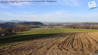 Archiv Foto Webcam Bad Endorf - Blick über den Simssee auf Wendelstein 07:00