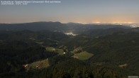 Archived image Webcam Buchkopfturm - Oppenau-Maisach/Black Forest - View to the West 23:00