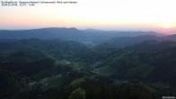 Archived image Webcam Buchkopfturm - Oppenau-Maisach/Black Forest - View to the West 19:00