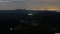 Archiv Foto Webcam Buchkopfturm - Oppenau-Maisach/Schwarzwald - Blick nach Westen 21:00