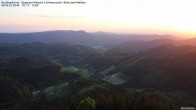 Archiv Foto Webcam Buchkopfturm - Oppenau-Maisach/Schwarzwald - Blick nach Westen 19:00