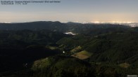 Archived image Webcam Buchkopfturm - Oppenau-Maisach/Black Forest - View to the West 23:00