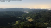 Archived image Webcam Buchkopfturm - Oppenau-Maisach/Black Forest - View to the West 01:00