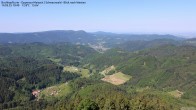 Archived image Webcam Buchkopfturm - Oppenau-Maisach/Black Forest - View to the West 09:00