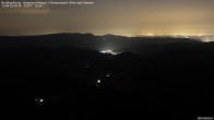 Archiv Foto Webcam Buchkopfturm - Oppenau-Maisach/Schwarzwald - Blick nach Westen 23:00