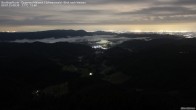 Archived image Webcam Buchkopfturm - Oppenau-Maisach/Black Forest - View to the West 23:00