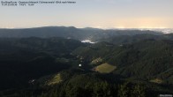 Archived image Webcam Buchkopfturm - Oppenau-Maisach/Black Forest - View to the West 23:00