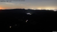 Archiv Foto Webcam Buchkopfturm - Oppenau-Maisach/Schwarzwald - Blick nach Westen 03:00