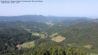 Archived image Webcam Buchkopfturm - Oppenau-Maisach/Black Forest - View to the West 09:00