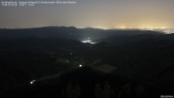 Archived image Webcam Buchkopfturm - Oppenau-Maisach/Black Forest - View to the West 23:00