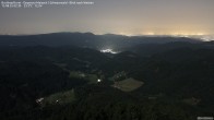 Archived image Webcam Buchkopfturm - Oppenau-Maisach/Black Forest - View to the West 01:00