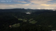 Archived image Webcam Buchkopfturm - Oppenau-Maisach/Black Forest - View to the West 23:00
