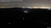 Archiv Foto Webcam Buchkopfturm - Oppenau-Maisach/Schwarzwald - Blick nach Westen 01:00
