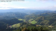 Archiv Foto Webcam Buchkopfturm - Oppenau-Maisach/Schwarzwald - Blick nach Westen 13:00