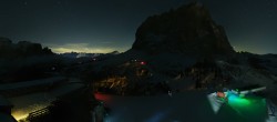 Archived image Webcam Val Gardena - View Ciampinoi top station 01:00