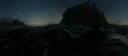 Archiv Foto Webcam Gröden: Ausblick Ciampinoi 23:00