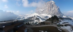 Archiv Foto Webcam Gröden: Ausblick Ciampinoi 07:00