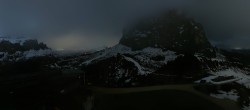 Archiv Foto Webcam Gröden: Ausblick Ciampinoi 23:00
