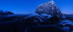 Archiv Foto Webcam Gröden: Ausblick Ciampinoi 03:00